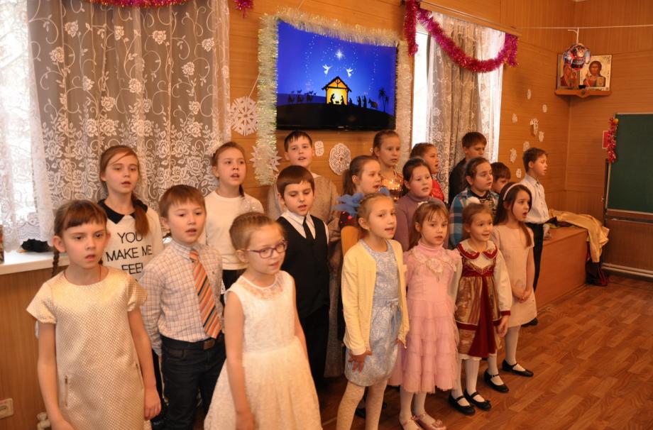 Рождество Христово - праздник детского хора  Никольского собора