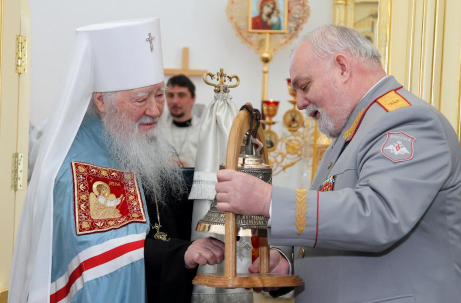 Освящение нового храма в  честь великомученика Георгия Победоносца