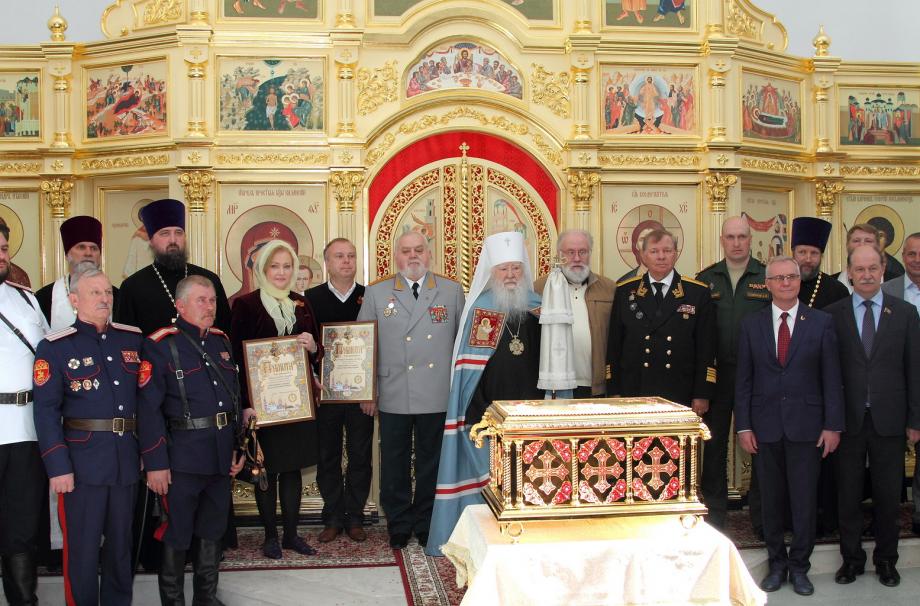 Освящение нового храма в  честь великомученика Георгия Победоносца