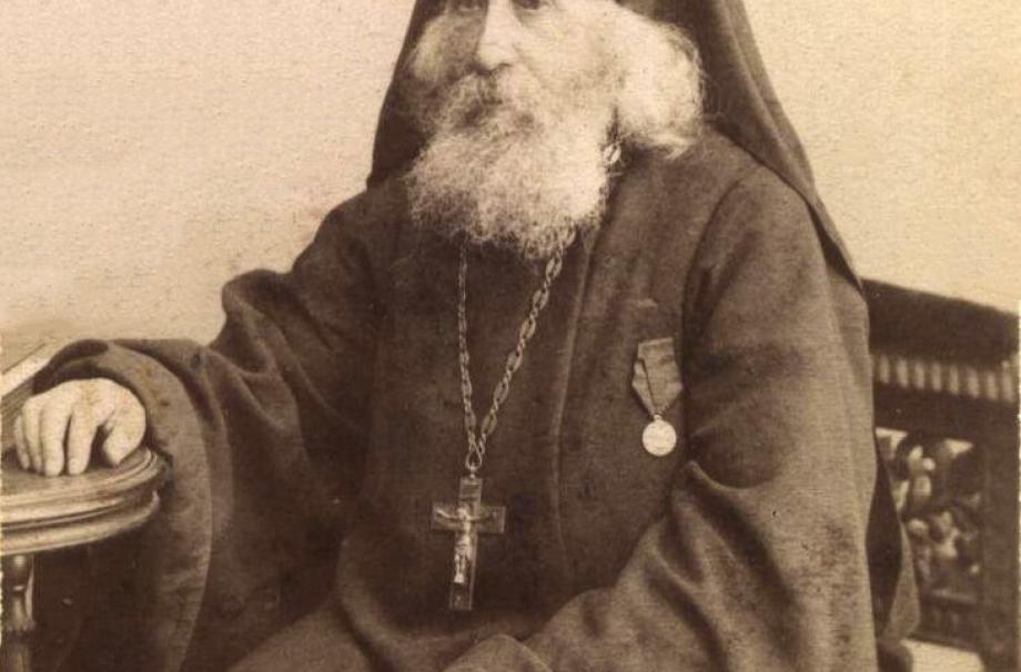 Преподобный Варнава Гефсиманский (1831-1906). Фото начала ХХ века  